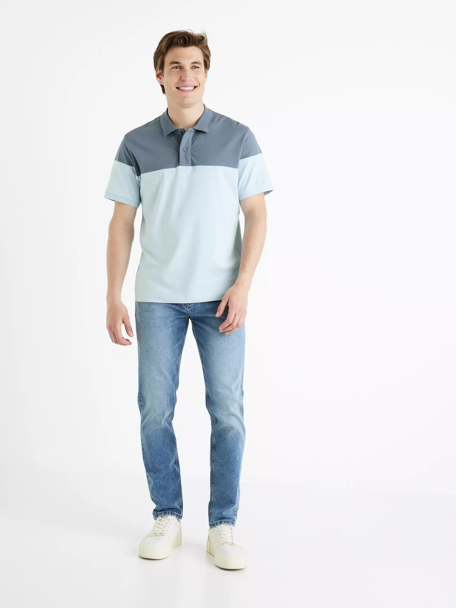 Džíny C25 slim Foslim (4) Džíny C25 slim Foslim (4)