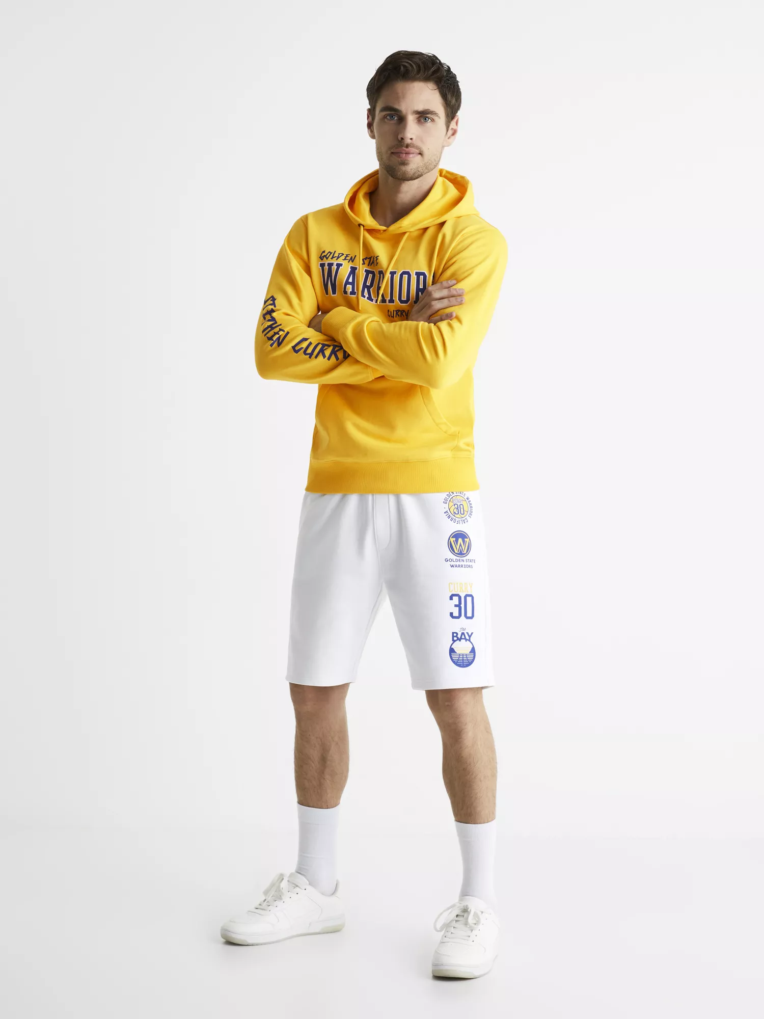Teplákové kraťasy NBA Golden State Warriors (4) Teplákové kraťasy NBA Golden State Warriors (4)