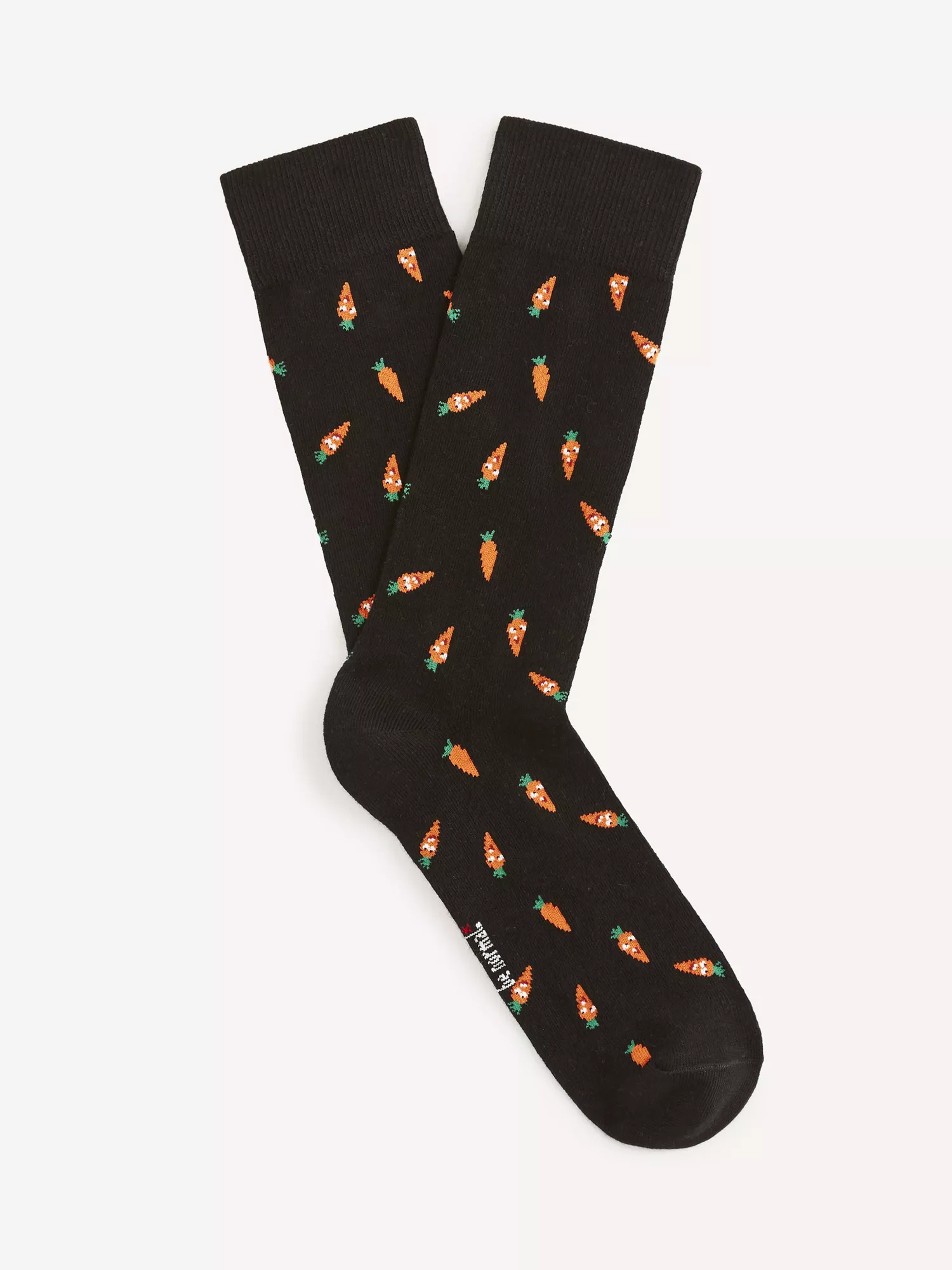 Bavlněné ponožky vzor mrkev (1)