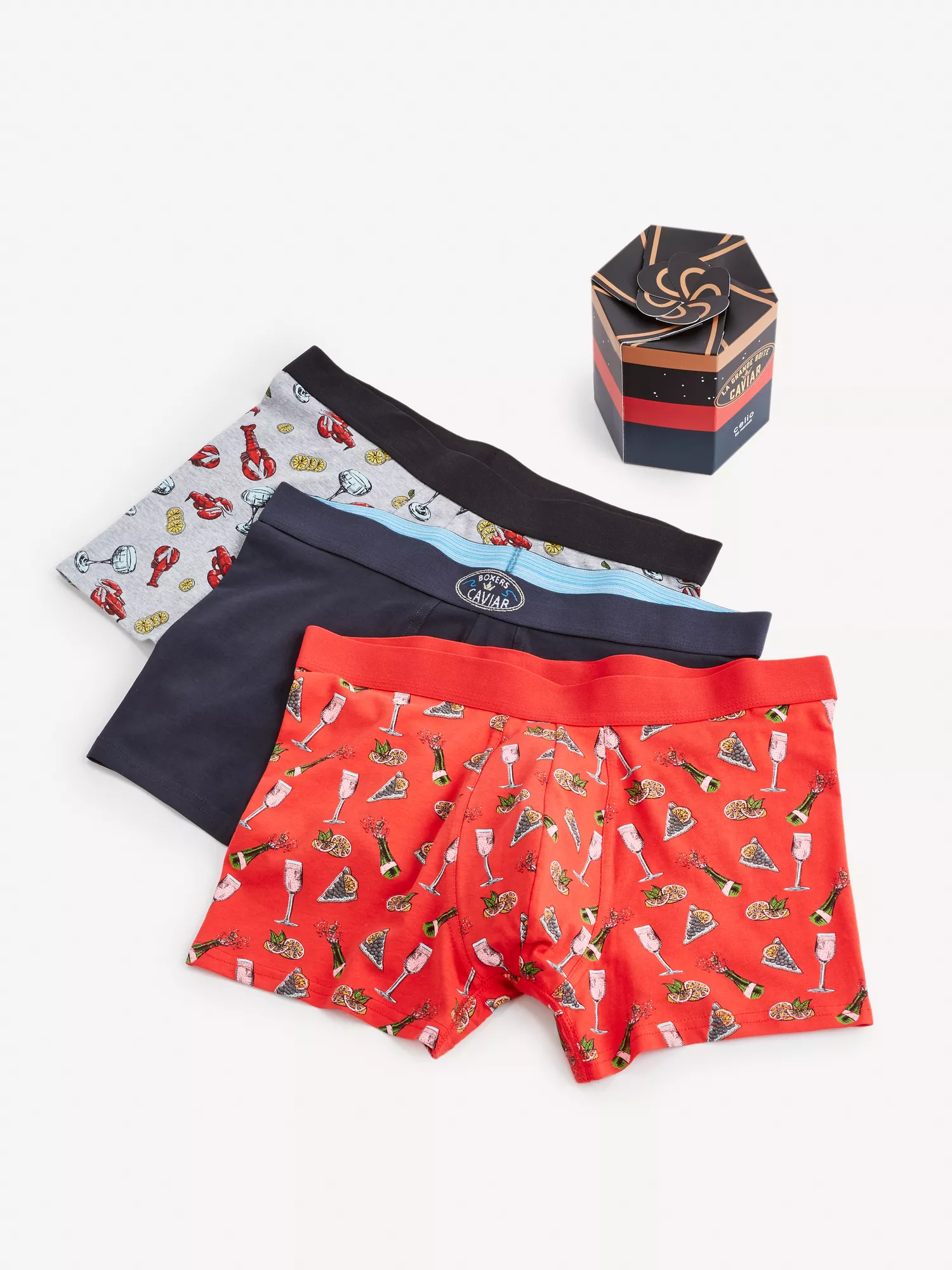 Dárkové balení boxerky, 3 kusy (1) Dárkové balení boxerky, 3 kusy (1)