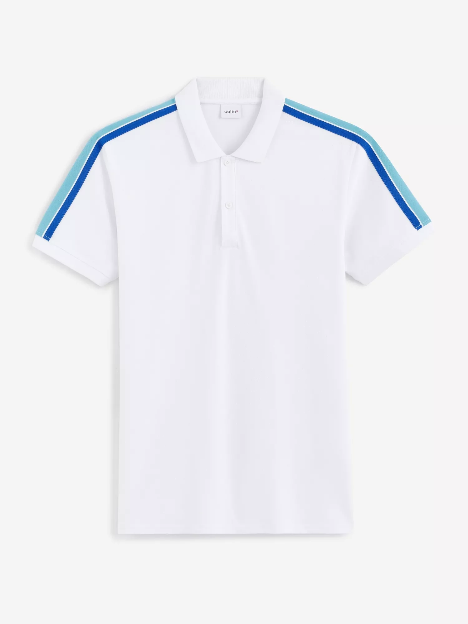 Bavlněné polo tričko Vebando s pruhy (4) Bavlněné polo tričko Vebando s pruhy (4)