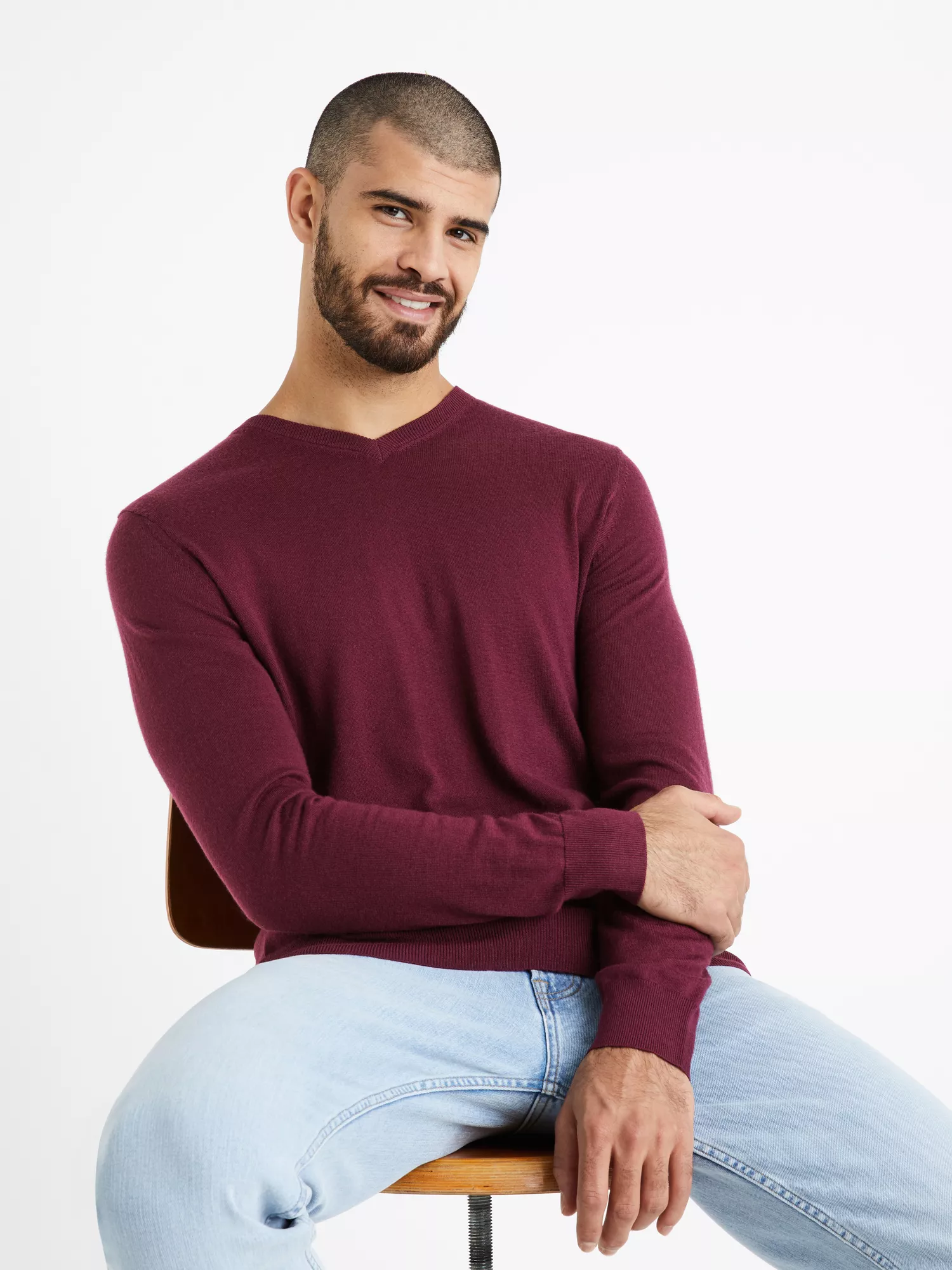 Vlněný svetr Semeriv merino (1) Vlněný svetr Semeriv merino (1)