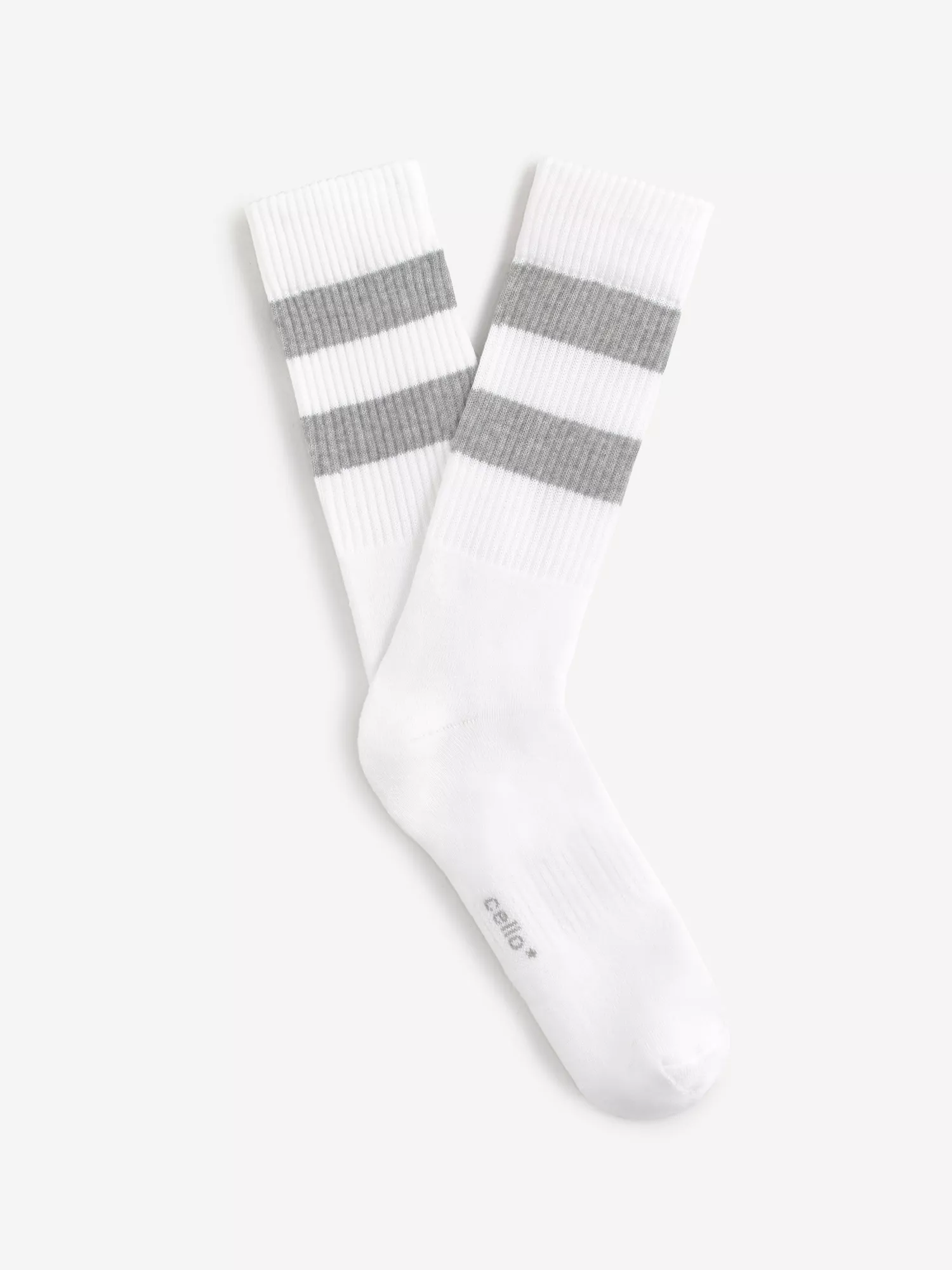 Vysoké Rirun sportovní ponožky s pruhy (1)