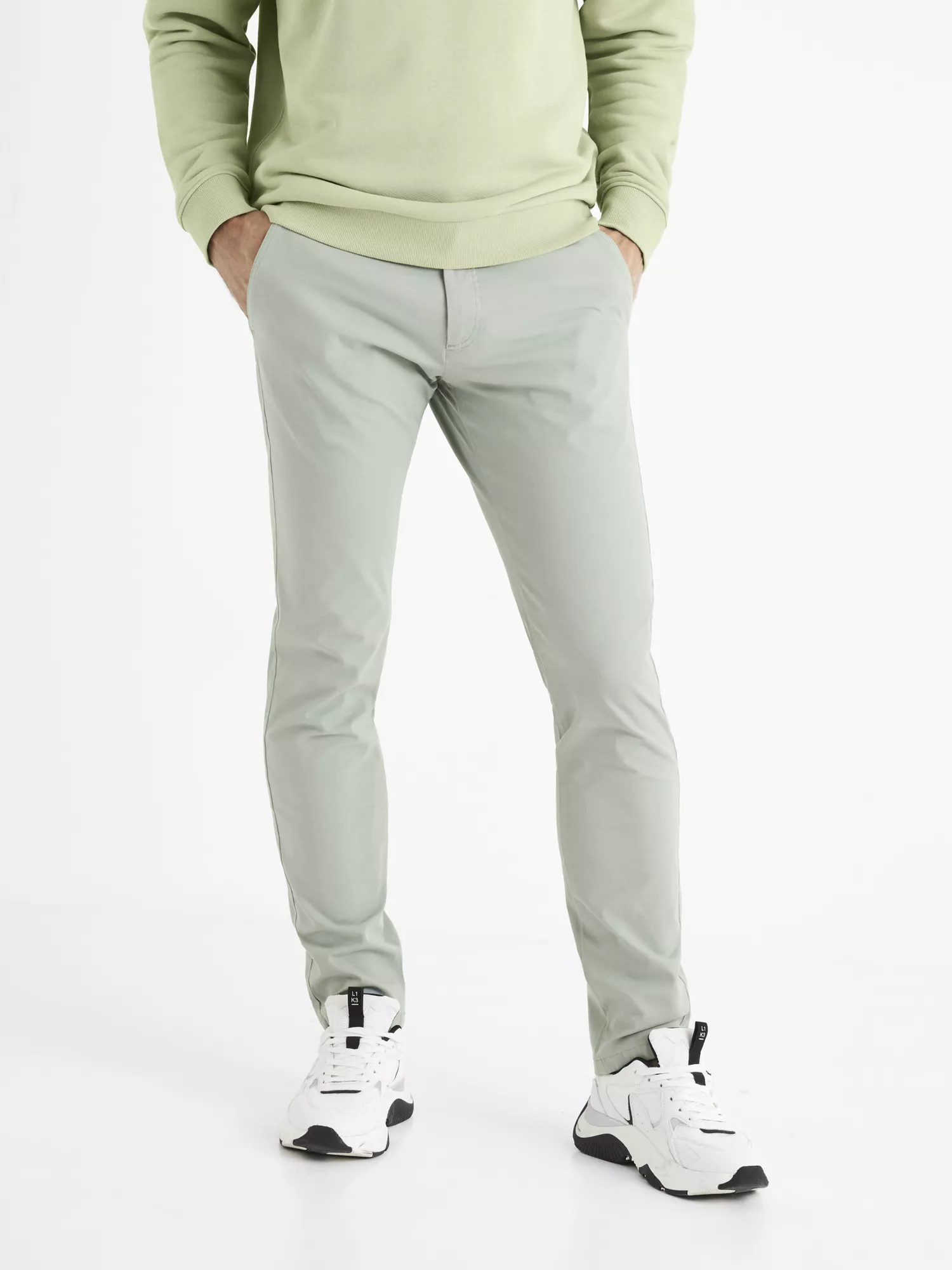Kalhoty chino slim Tocharles (1) Kalhoty chino slim Tocharles (1)