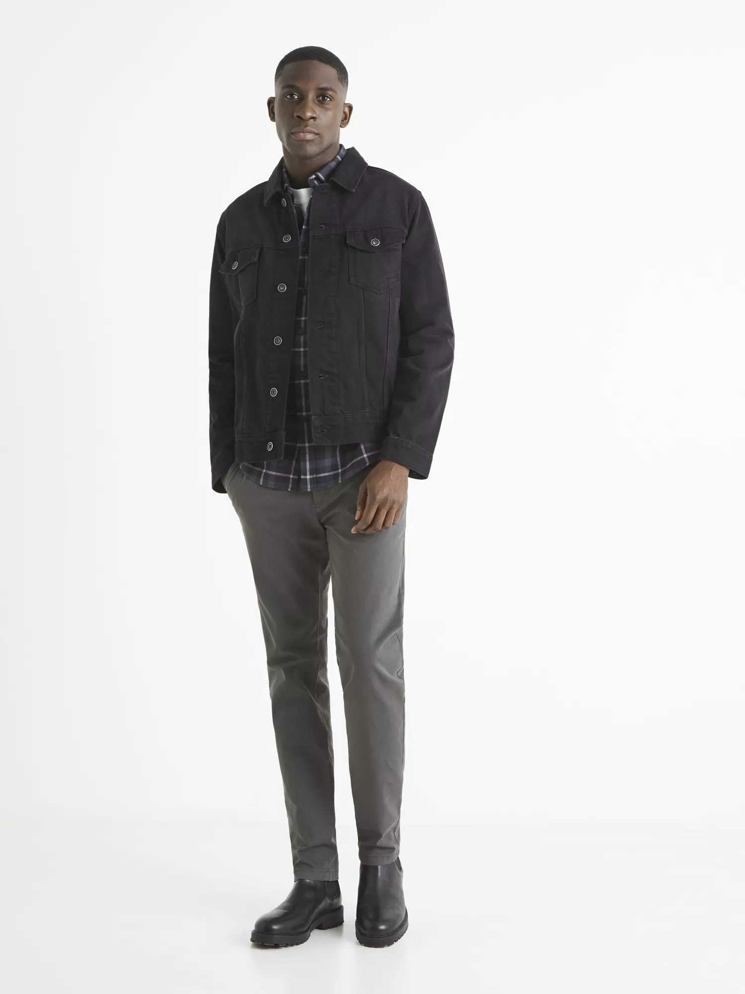 Kalhoty chino slim Tocharles (3) Kalhoty chino slim Tocharles (3)