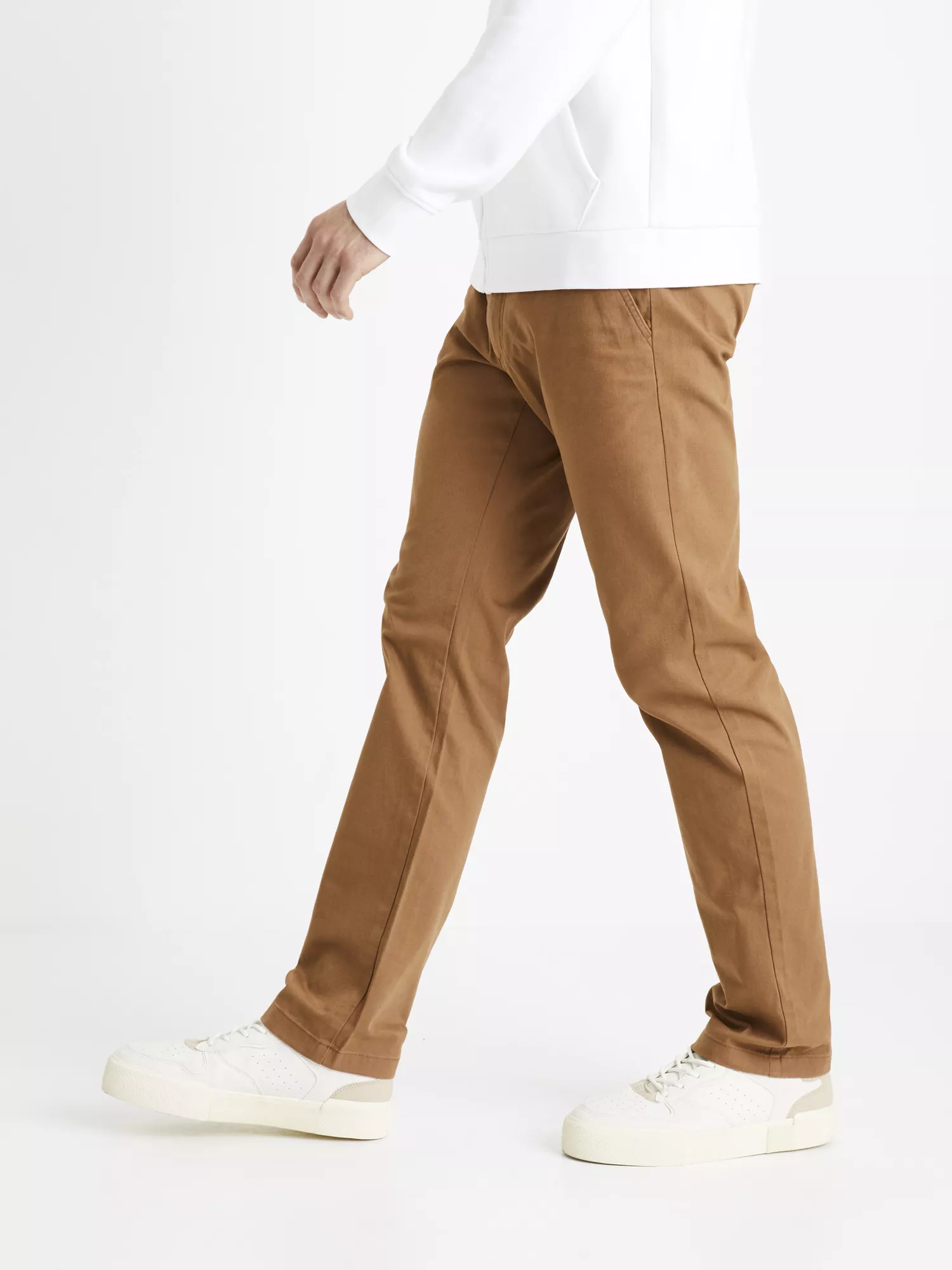 Kalhoty chino straight twill Tohenri (3) Kalhoty chino straight twill Tohenri (3)