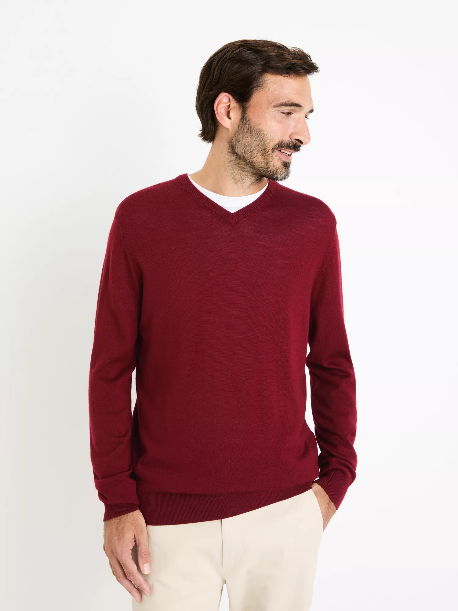 Vlněný svetr Semeriv merino (1) Vlněný svetr Semeriv merino (1)