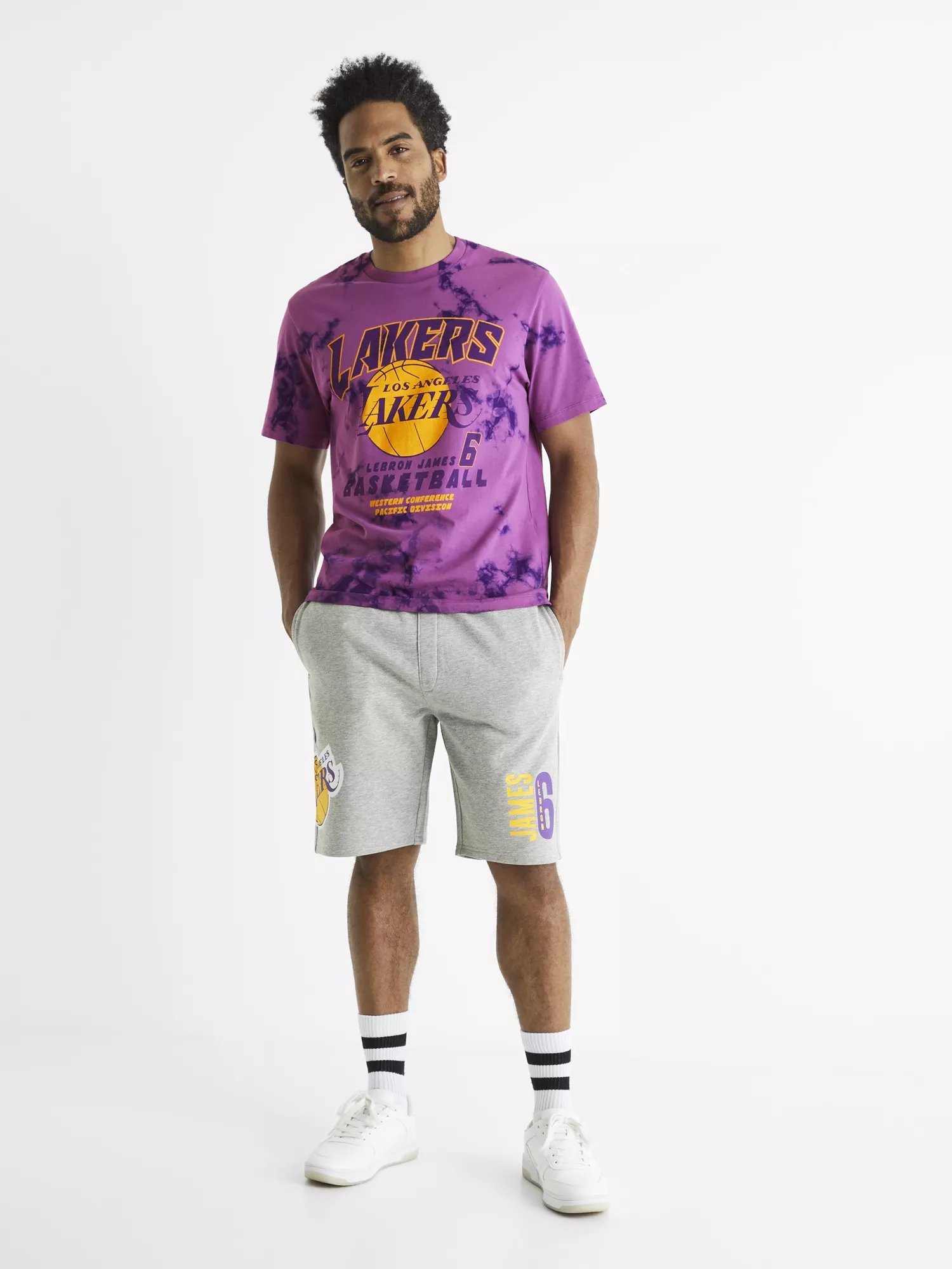 Teplákové kraťasy NBA L.A. Lakers (4) Teplákové kraťasy NBA L.A. Lakers (4)
