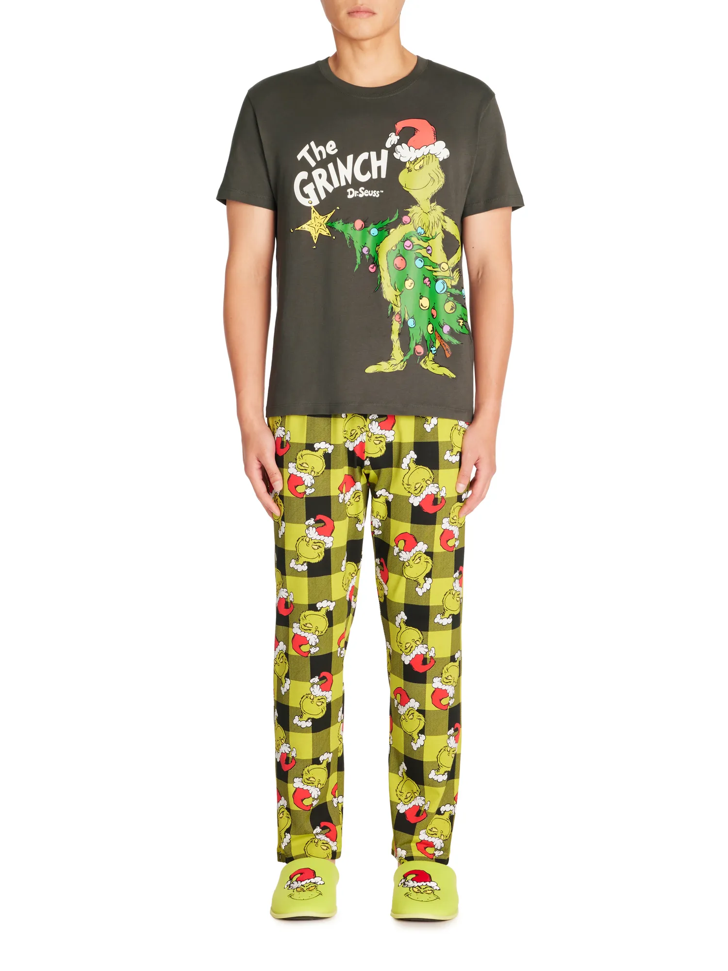 Dárkové balení pyžama Grinch (1) Dárkové balení pyžama Grinch (1)