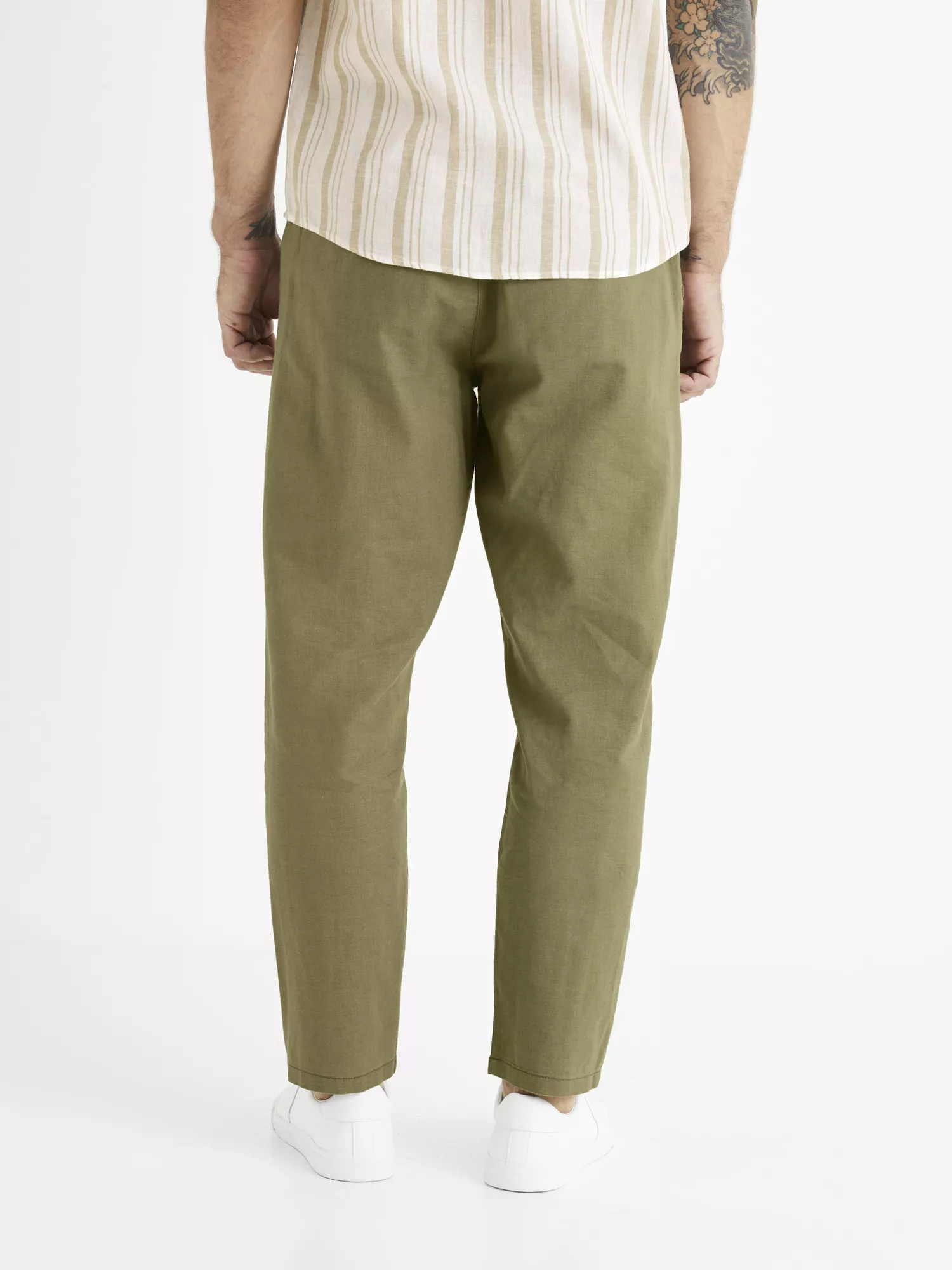 Lněné kalhoty Bolinco (2)