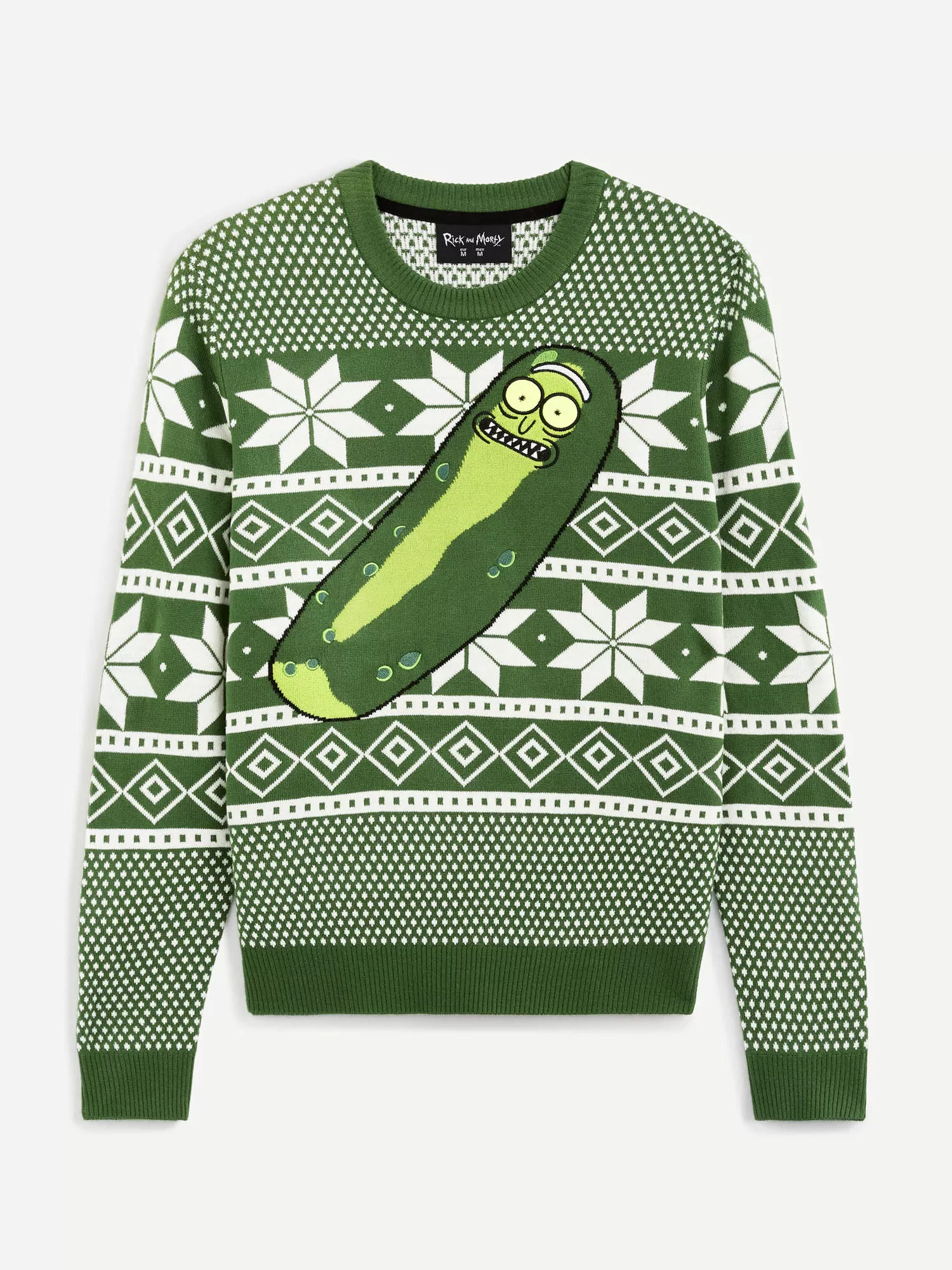 Vánoční svetr Pickle Rick (4) Vánoční svetr Pickle Rick (4)
