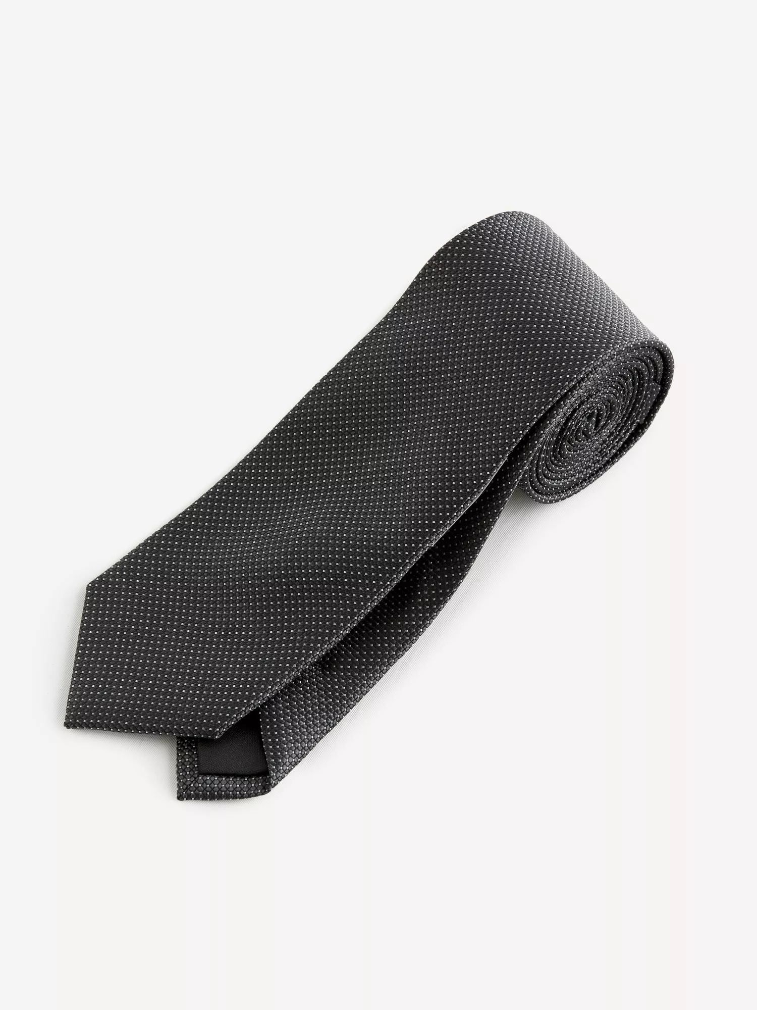 Hedvábná kravata Ristretto s puntíkem (1)