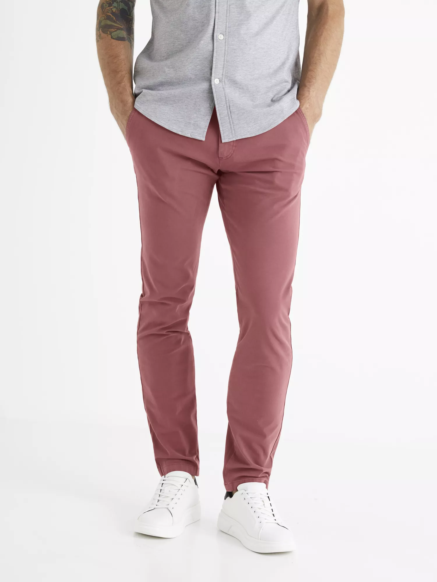 Kalhoty chino slim Tocharles (1) Kalhoty chino slim Tocharles (1)