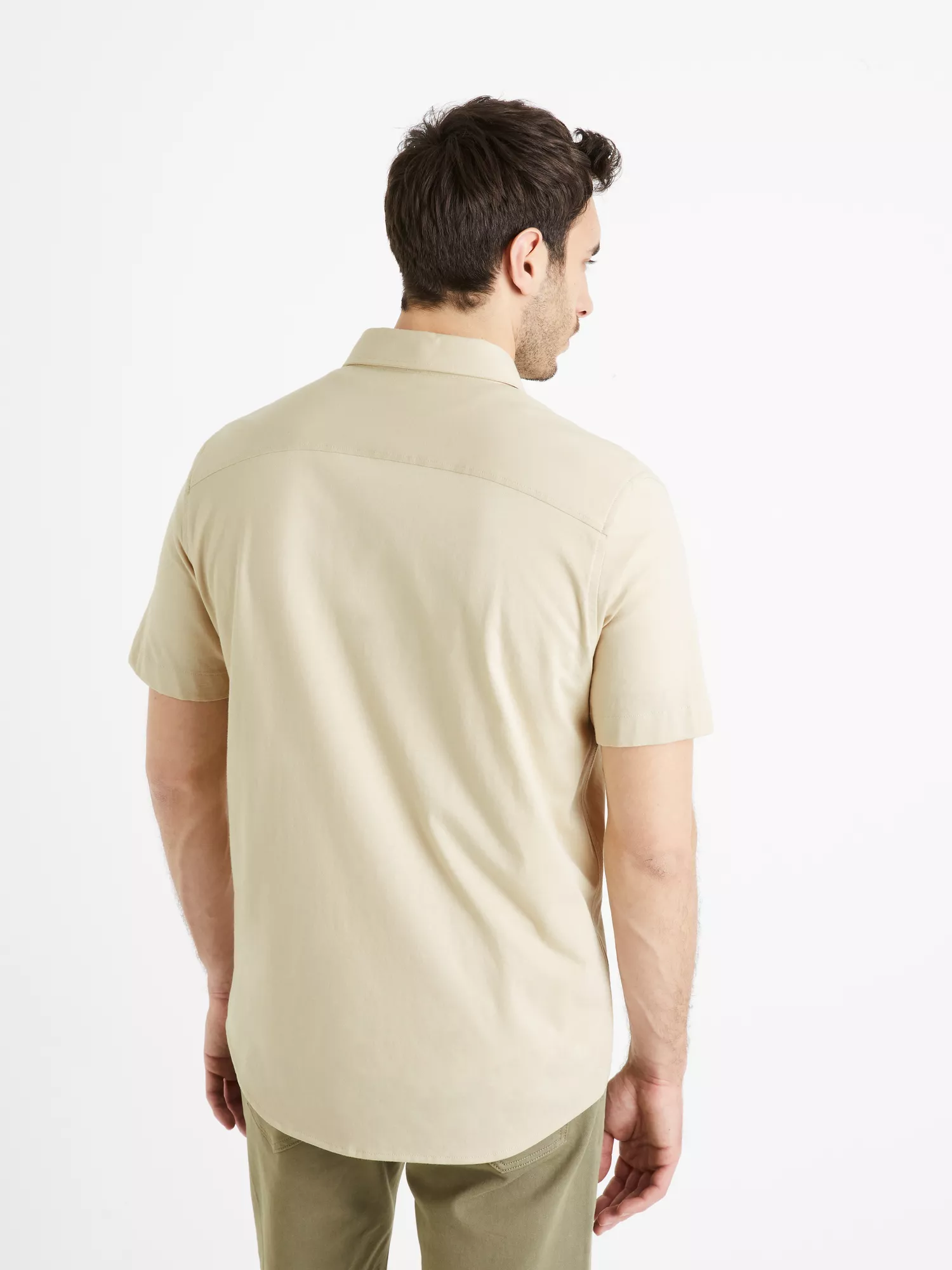 Úpletová košile regular Barik (2)