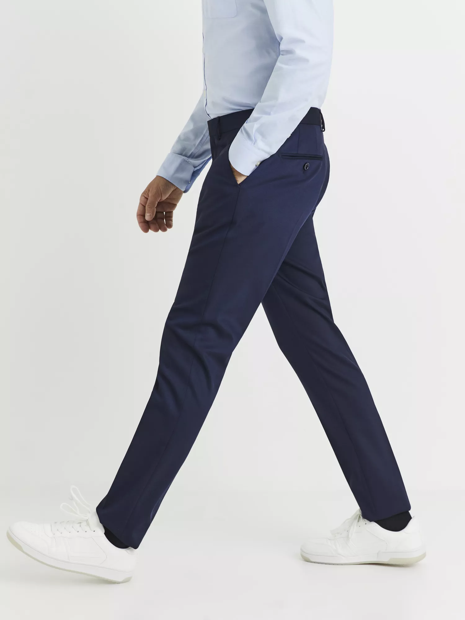 Oblekové kalhoty Rodiamond slim (4)