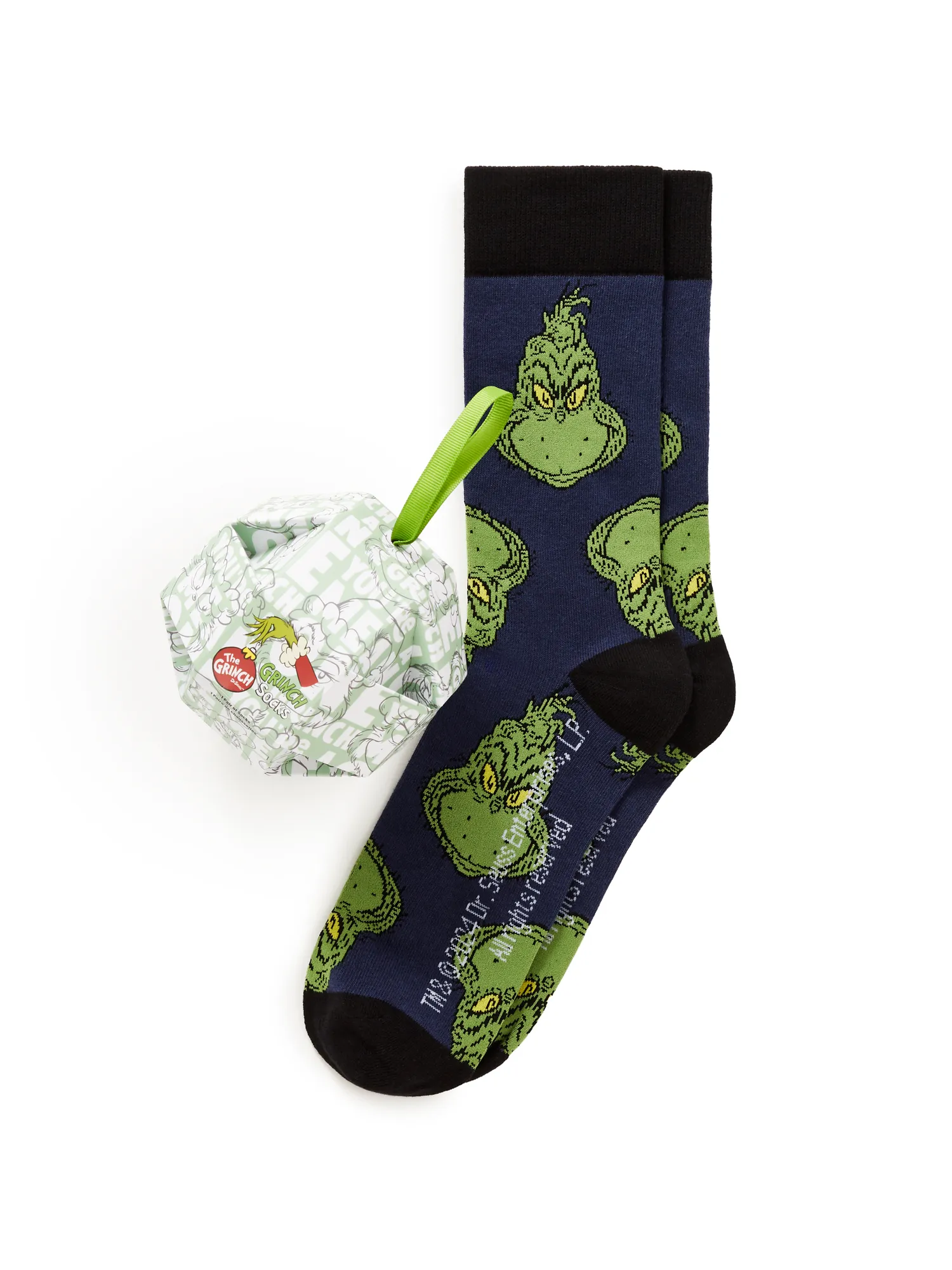 Dárkové balení ponožek Grinch (1) Dárkové balení ponožek Grinch (1)