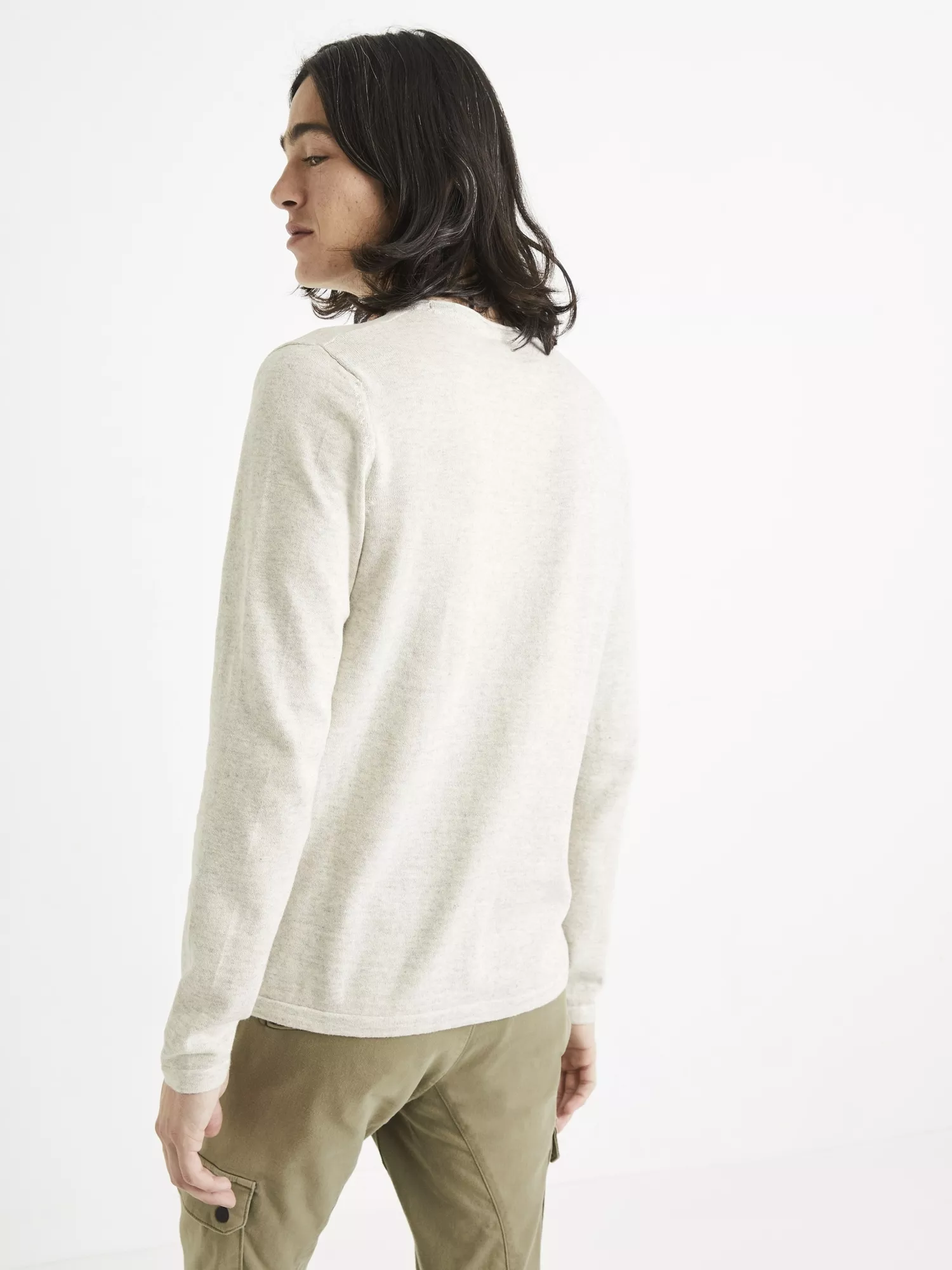 Hladký pletený svetr Tegenial (3)