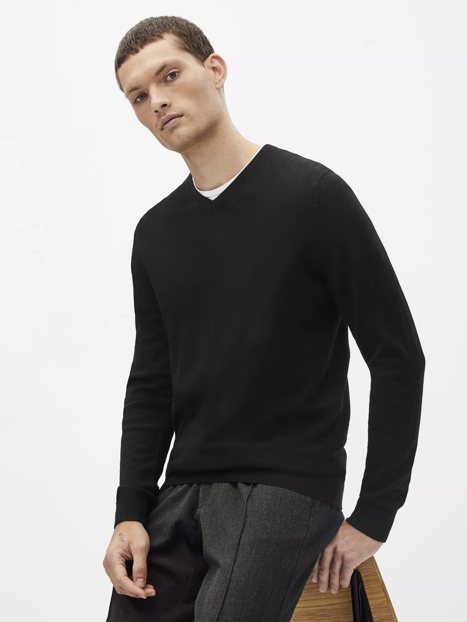 Vlněný svetr Semeriv merino (1) Vlněný svetr Semeriv merino (1)