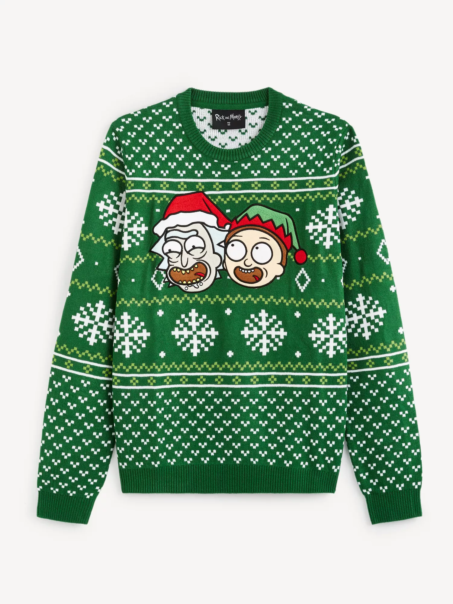 Vánoční svetr Rick and Morty (4)