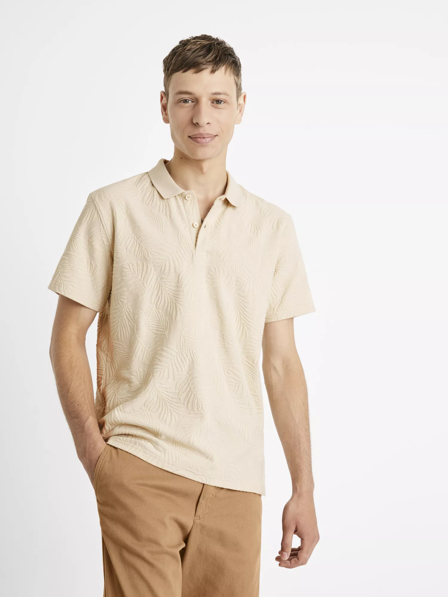 Polo tričko floral Cekard (1) Polo tričko floral Cekard (1)
