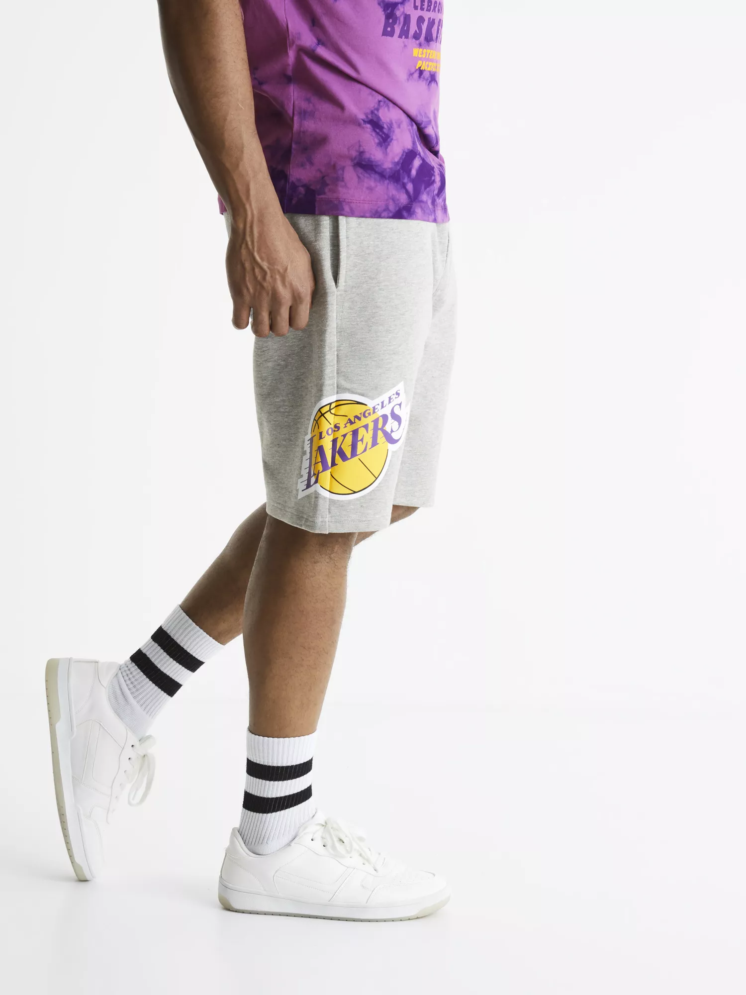 Teplákové kraťasy NBA L.A. Lakers (5) Teplákové kraťasy NBA L.A. Lakers (5)