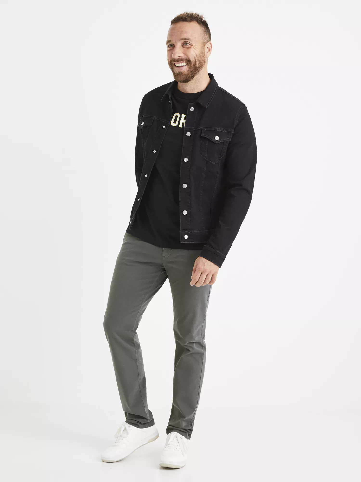 Kalhoty chino slim Tocharles (4) Kalhoty chino slim Tocharles (4)