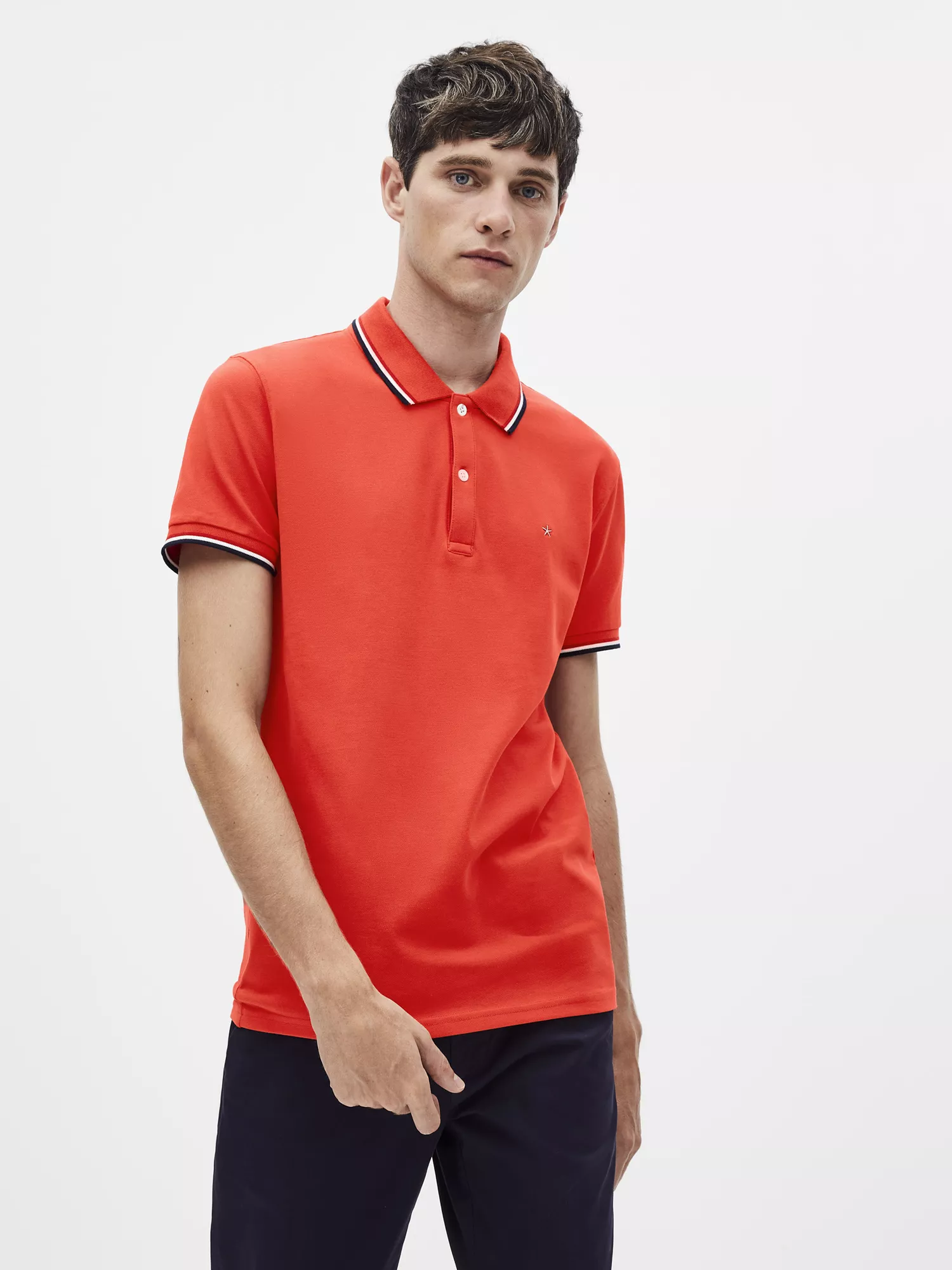 Polo tričko Necetwo z bavlny Supima® (1) Polo tričko Necetwo z bavlny Supima® (1)