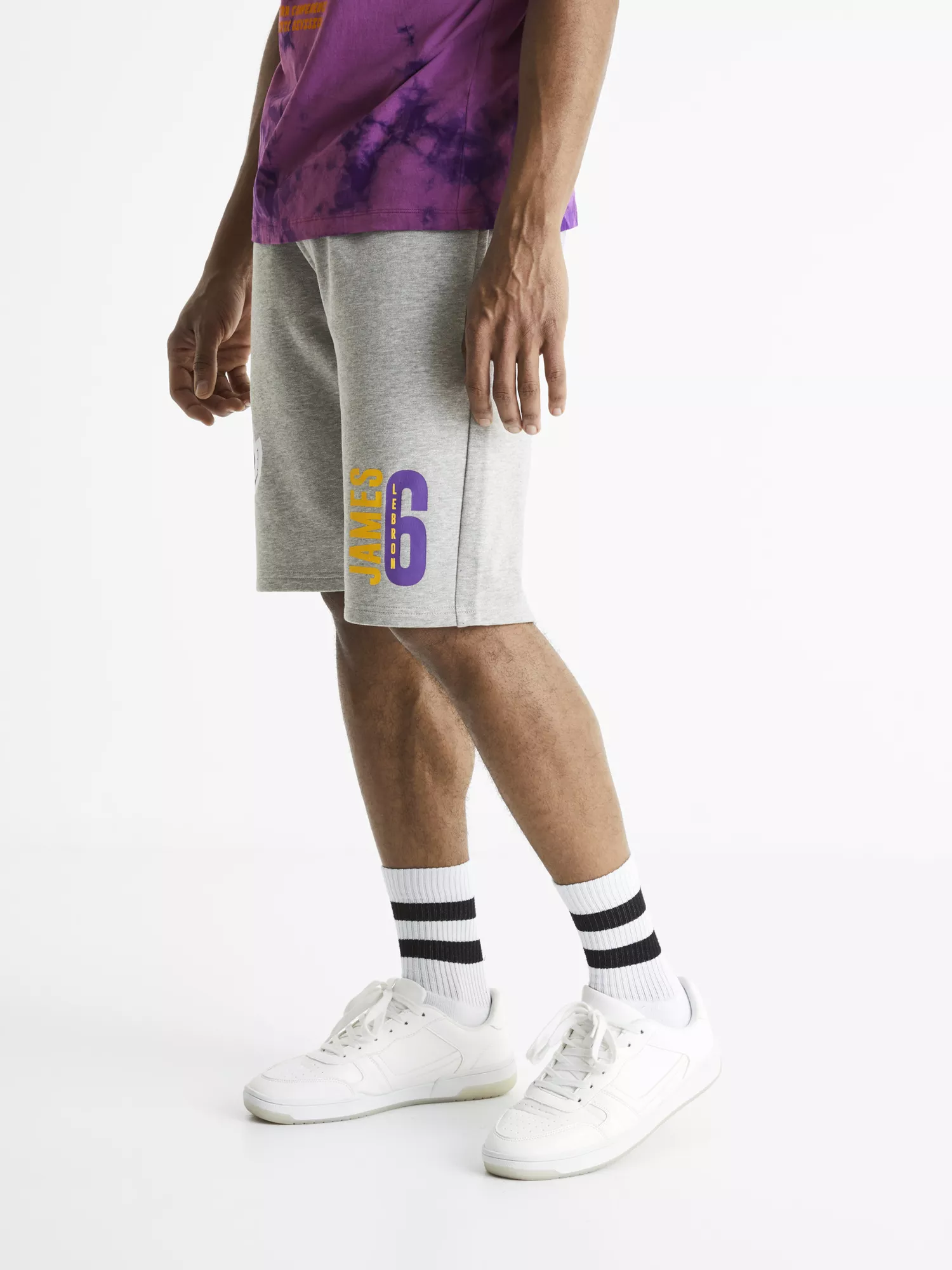 Teplákové kraťasy NBA L.A. Lakers (3) Teplákové kraťasy NBA L.A. Lakers (3)