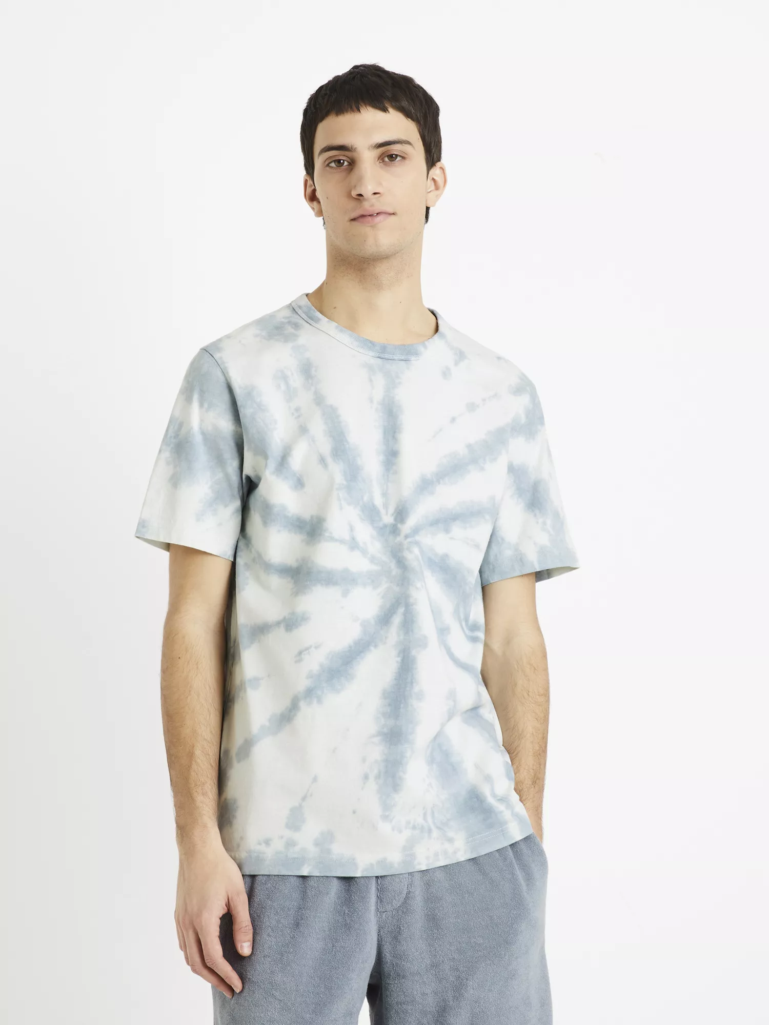 Batikované tričko Deswirl (1)