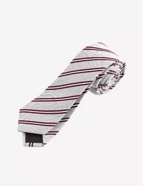 Hedvábná proužkovaná kravata Tiekrayon