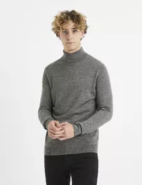 Svetr Menos s rolákem merino
