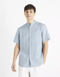 Lněná košile Damopoc