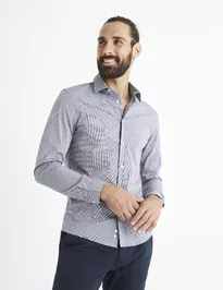 Košile Baburo slim drobná kostka