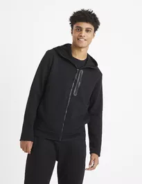 Mikina Veyoke s kapsou na zip