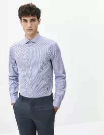Pruhovaná košile Patrash slim fit