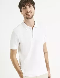 Bavlněné piké polo tričko Teone