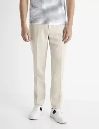 Lněné společenské kalhoty Bohot2