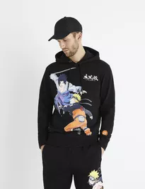 Mikina Naruto Shippuden s kapucí