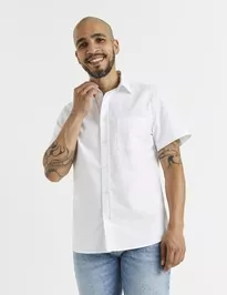 Bavlněná košile Vaoxformc krátký rukáv