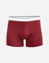 Boxerky z bavlny a drobným vzorem