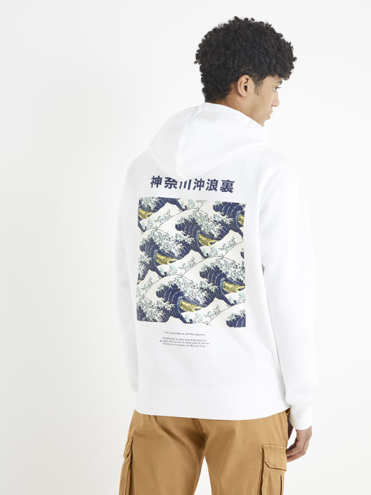 Mikina s kapucí Hokusai