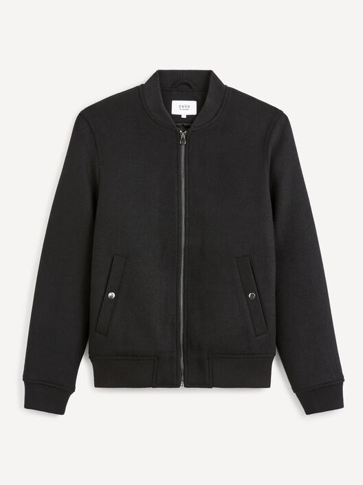 Vlněný bomber Cubeauty