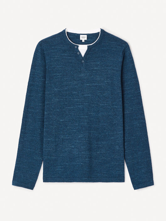 Svetr henley Gelano