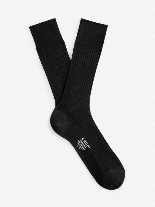 Vysoké ponožky Jiunecosse z bavlny fil d'Ecosse