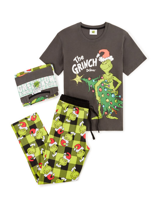 Dárkové balení pyžama Grinch