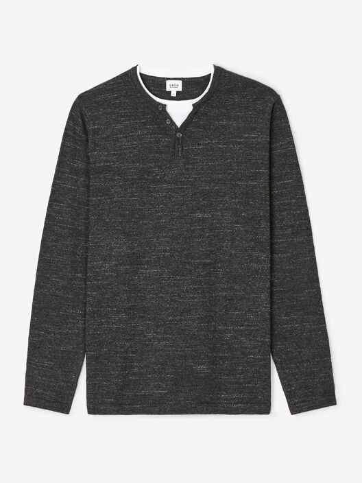 Svetr henley Gelano
