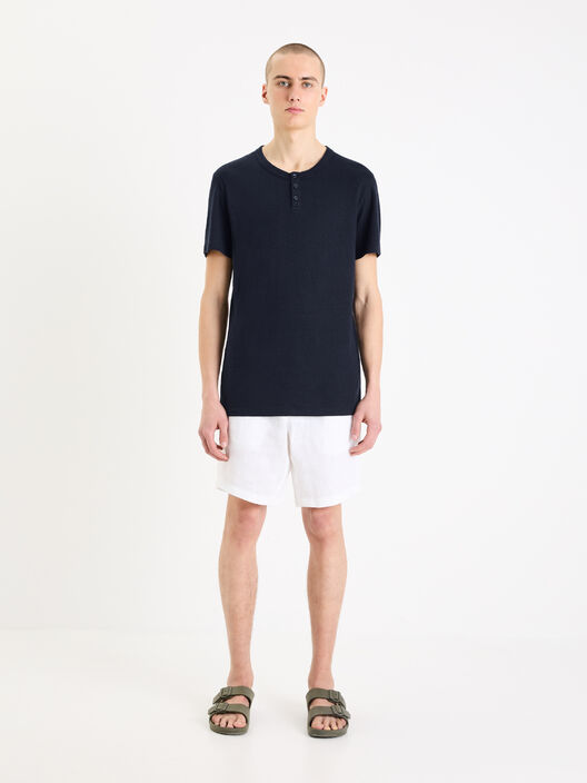 Tričko henley Geliney
