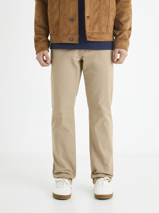 Kalhoty chino straight bi-stretch