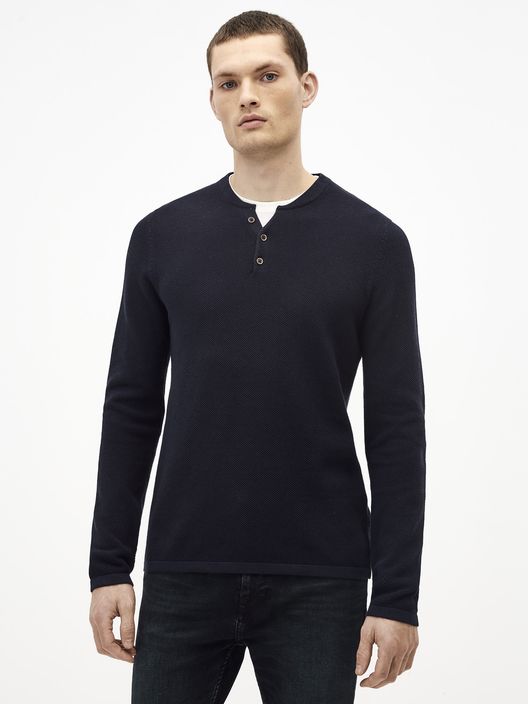 Svetr henley Techillpic