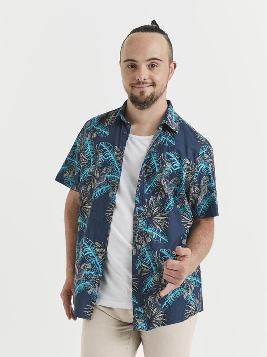 Vzorovaná košile Vawai střih regular